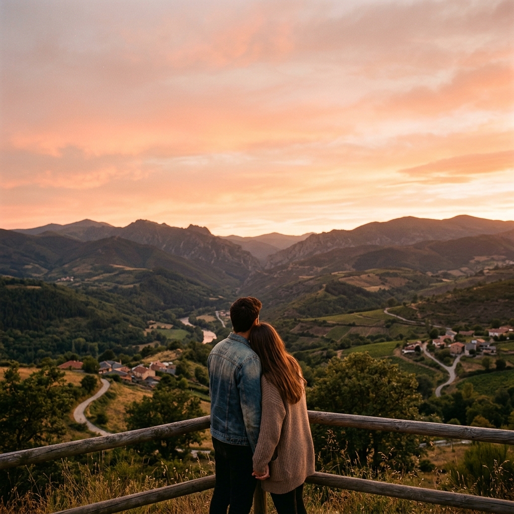 Atardecer en el Bierzo